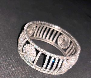 Sparkling Rhinestone Bangle Bracelet
