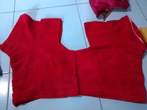 "Grey"Printed Saree With Blouse