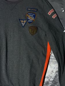 Men's Graphic Patch Crewneck Sweatshirt