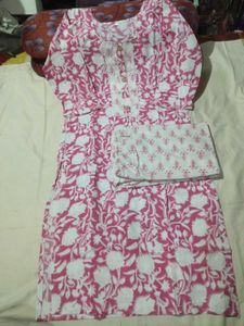 Charming 3  Floral Kurta Set