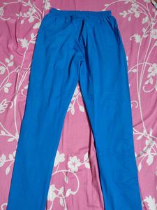 Full Length 3XL Blue Milton Leggings