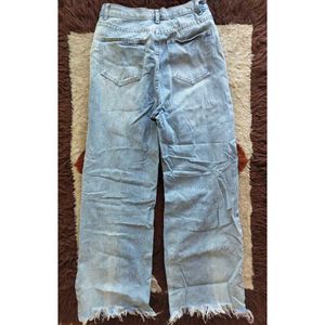 Y2K Asymmetrical Skirt-Overlay Jeans
