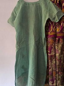 Embroidered Cotton Kurta