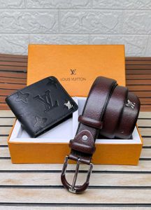 louis vuitton  Belt &amp; Wallet Set