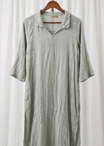 Aurelia Sage Green Kurta | Size XL