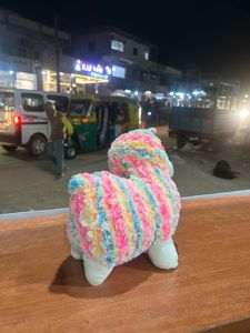 Llama Alpaca Rainbow Plush Stuffed Animal Toy