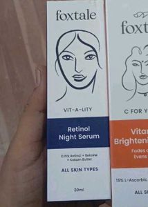 Foxtale Retinol Night Serum