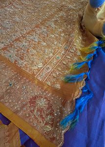 Stunning Silk Saree with Intricate Embroidery