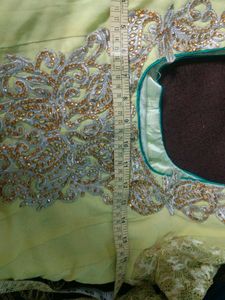 Elegant Yellow Anarkali Gown