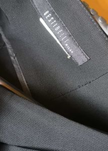 Chic Grey Fold-Over Waist Pants