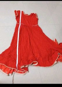 Elegant Red Anarkali Gown just 4 reference Iweared
