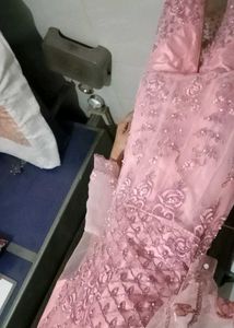 Elegant Pink Embroidered Kurta Set
