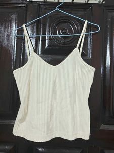 Ribbed Spaghetti Strap Tank Top