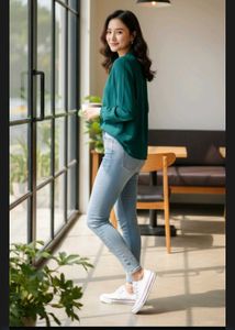 Emerald Green Blouse