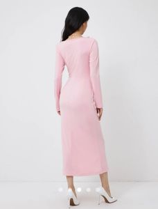 Pink Floral Dress