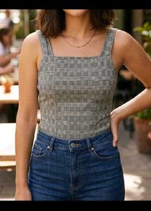Price drop ❤️Plaid Crop Top Y2K