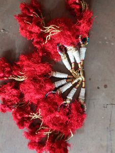Red Tassel Kamarbandh