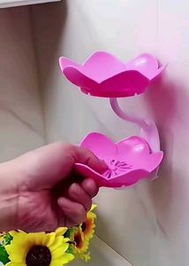 Wall Mounted Flower Soap Holder