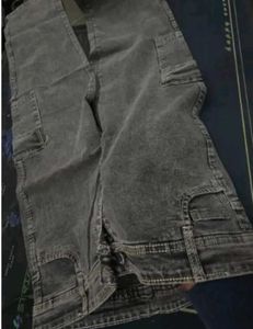 Stylish Grey Cargo Jeans