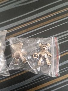 Cute Bear Button Pins for Jeans