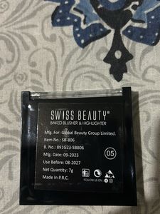 SWISS BEAUTY BLUSH AND HIGHLIGHTER