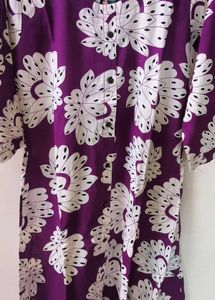 Zoya Kurta with Leaf Print