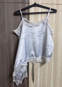 SHEIN Satin Lace Camisole Top