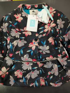 Cherry and Crumble Floral Print Girl's Jacket