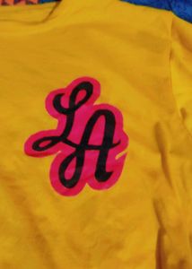 Men's Yellow Graphic T-Shirt