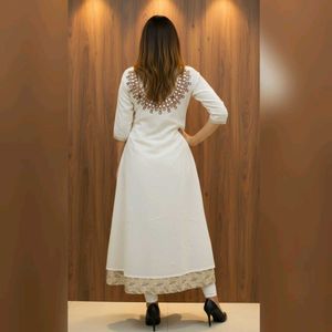 Elegant White Kurta