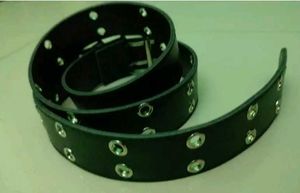 Gothic Black O-Ring Belt