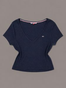 Tommy Baby Tee Cropped Tshirt