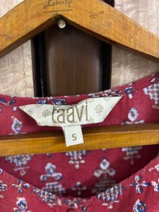 Taavi Red And Blue Kurti ❤️🩵 (S)