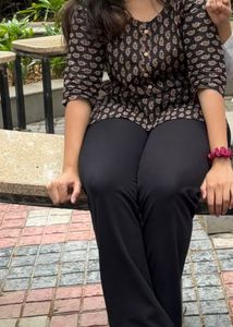 Classic black kurti