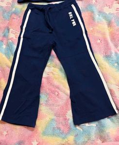 Babyhug Girls Navy Tracksuit Set