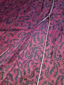 Chanderi Silk 💜Long A Line Kurta