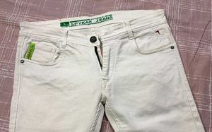 MEN'S WHITE JEANS