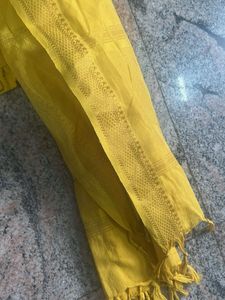 Yellow Kurta Set with Dupatta