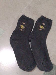 Cozy Black Socks
