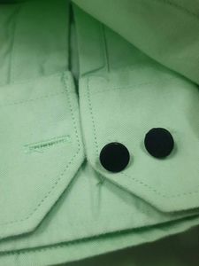 Men's Light Green Formals Shirt