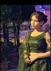 Emerald Green Lace Lehenga Choli