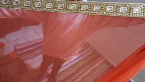 Orange Colour Ki Bahut Hi Pyari Sarees