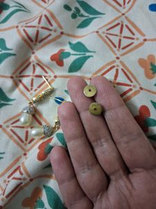 Pearl &amp; Diamond artifical earrings