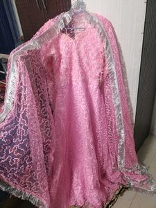 Pink Embroidered Salwar Suit