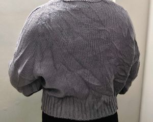 Lilac Knit Cardigan