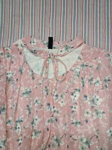 Floral Print Crop Top
