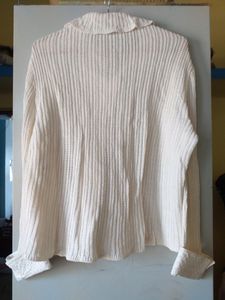 Korean Style White Shirt