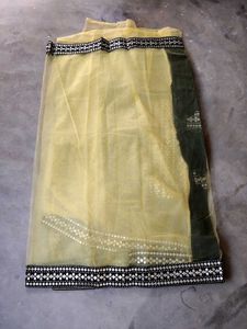 New Saree,Blouse Pc💚bangles 🩷 earrings