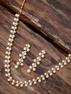 Pearl Choker &amp; Earrings (Set)