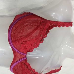 Red Lace🪔 Bra